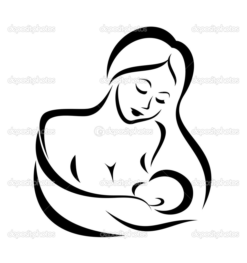 963x1024 Breastfeeding Mother Clean Lines Tattoo Idea Tattoo Things