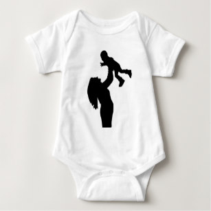 307x307 Silhouette Of Mother Son Gifts On Zazzle