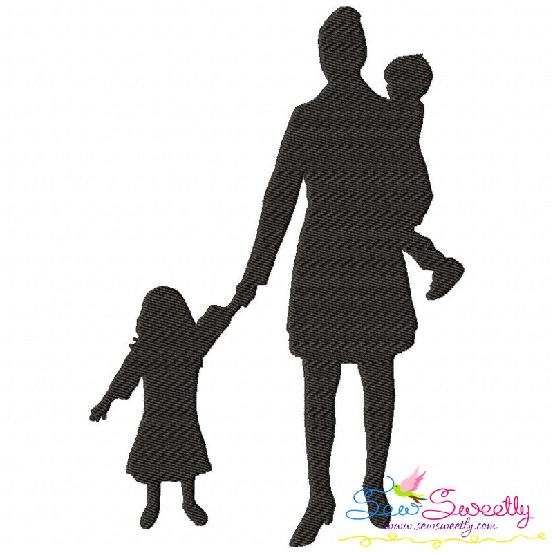 800x800 Mother's Day Silhouette Embroidery Design Bundle For Mother's Day