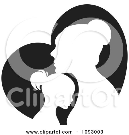 450x470 Royalty Free (Rf) Mother And Child Clipart, Illustrations, Vector