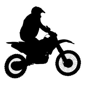 300x300 Motocross Silhouette Clipart, Cliparts Of Motocross Silhouette