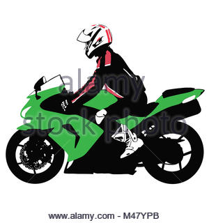 300x320 Biker On Motorcycle Travels