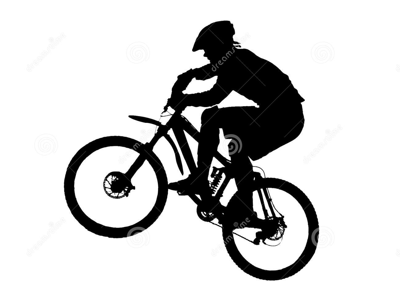 1300x975 Biker Clipart Silhouette