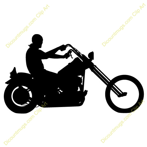 500x500 Motorcycle Silhouette Clip Art 101 Clip Art