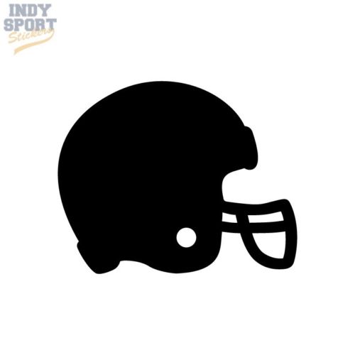 500x500 Silhouette Football Helmet