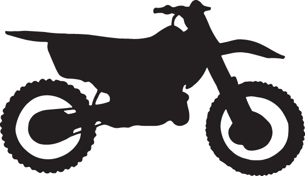 600x347 Bike Silhouette Decal