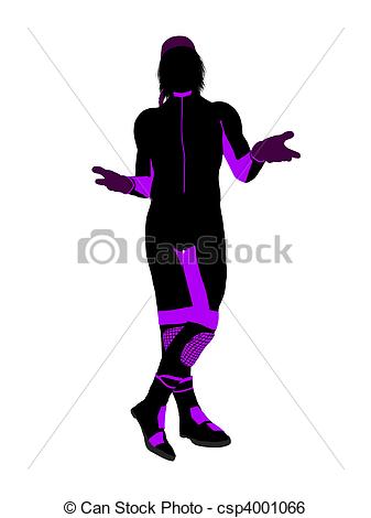 337x470 Male Motorcycle Rider Art Illustration Silhouette On A White