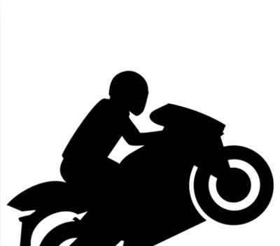 Motorcycle Wheelie Silhouette at GetDrawings | Free download