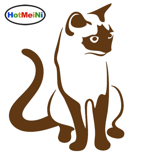 640x640 Hotmeini Image Of Pet Animals Cat Silhouette Art Car Sticker