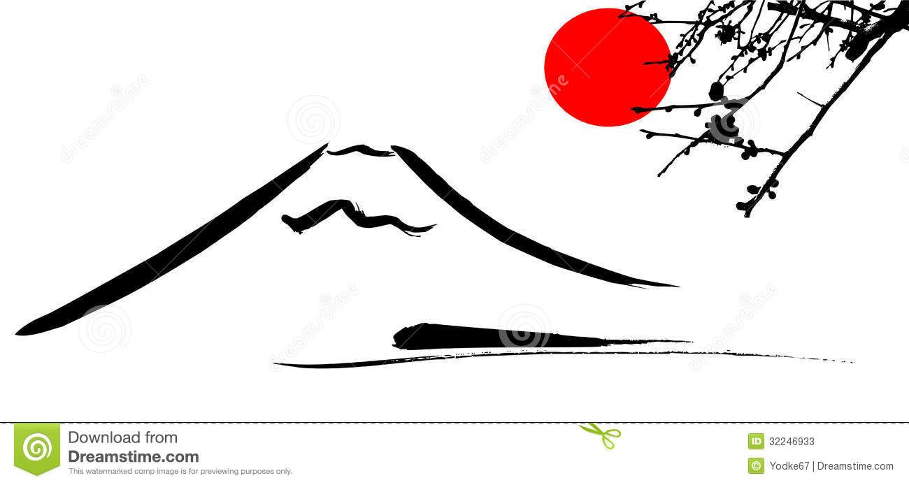 1300x694 Image Result For Mount Fuji Silhouette Pyrography