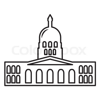 320x320 Famous Landmarks Usa For Travel Design With Thin Line Icons