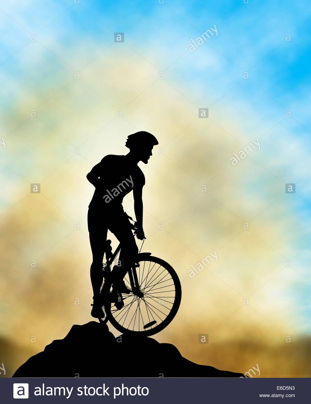 1070x1390 Mountain Bike Stock Vector Images