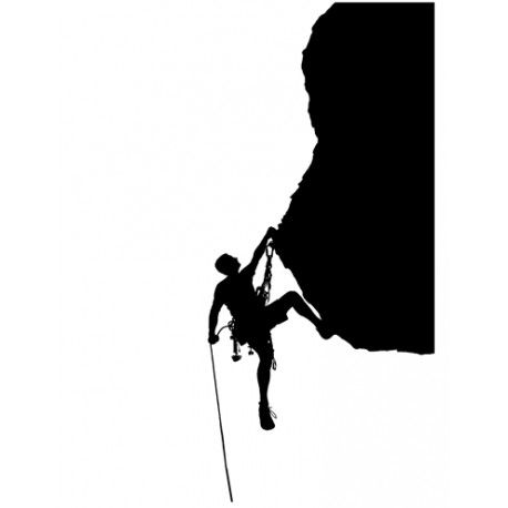 458x458 Mountain Climber Silhouette Awesome Silhouettes