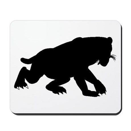 460x460 Mountain Lion Silhouette Mouse Pads