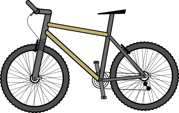 600x381 Mountain Bike Clipart