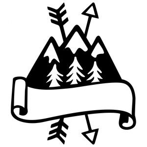 300x300 Mountains Logo Mountain Logos, Silhouette Design And Silhouette