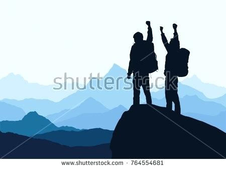 450x336 Mountain Landscape Silhouette Scenic Mountain Scene 4 Mountain
