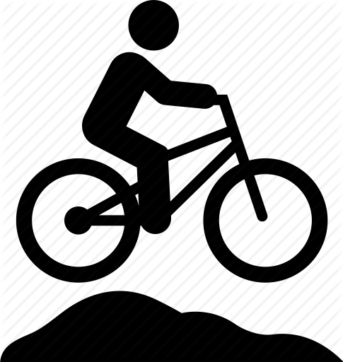 485x512 Bicycle, Bike, Biker, Biking, Mountain, Person, Ride Icon Icon