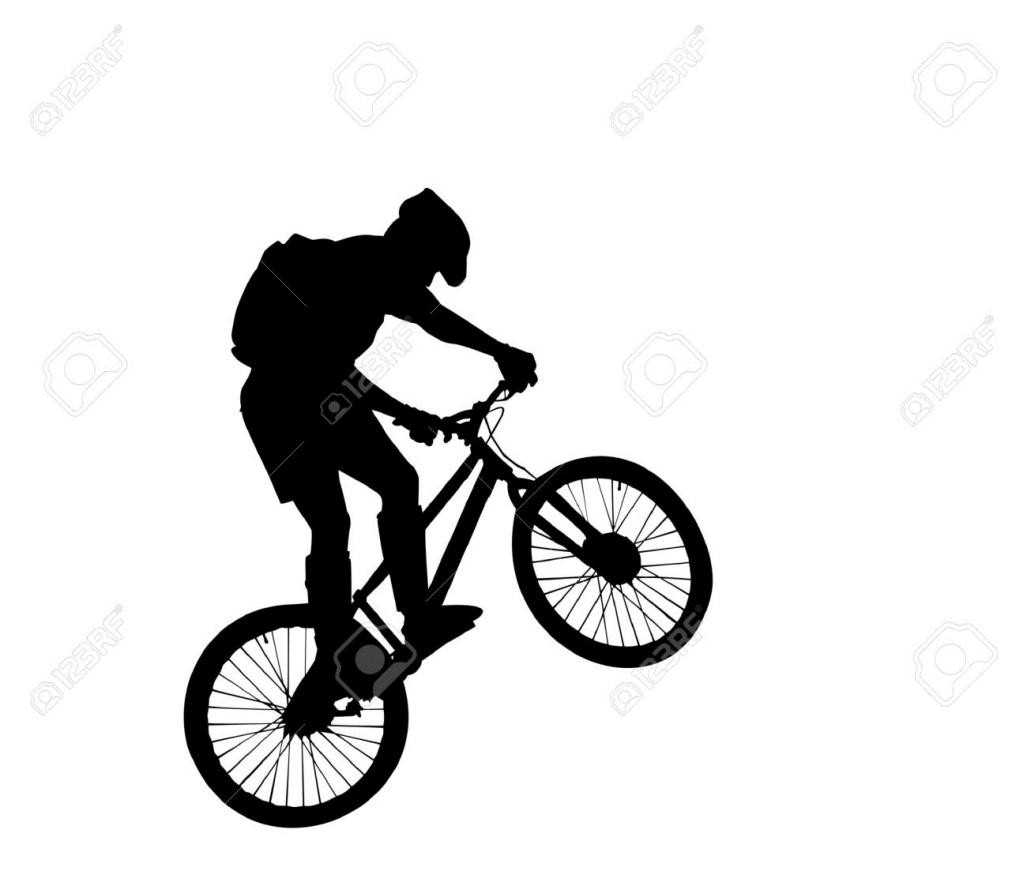 1027x882 Mountain Bike Clip Art Silhouette