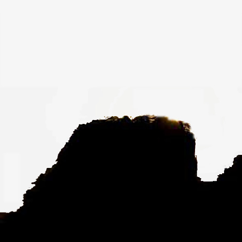 Mountain Tree Silhouette