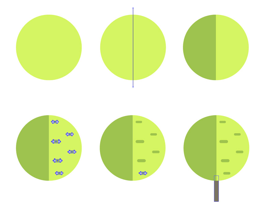 850x661 How To Create A Mountain Landscape In Flat Style In Adobe Illustrator