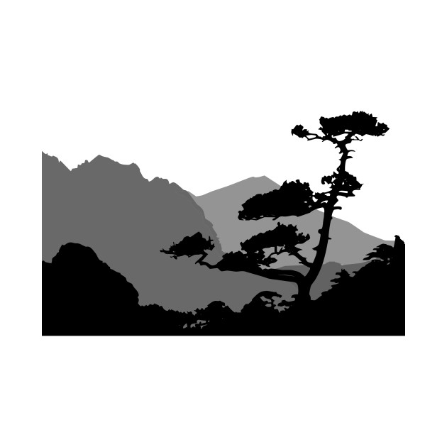 Mountains Silhouette At Getdrawings 