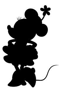 200x300 Minnie Silhouette