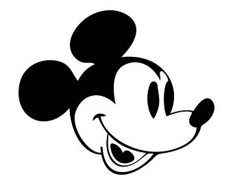340x270 Mickey Mouse Silhouette Svg Etsy