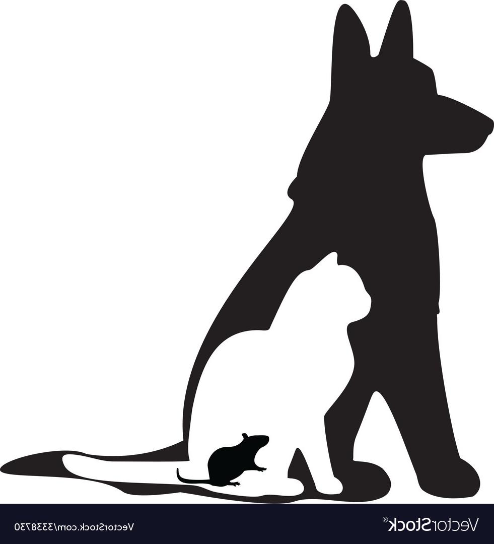 981x1080 Best 15 Mouse Cat Dog Silhouette Vector Cdr