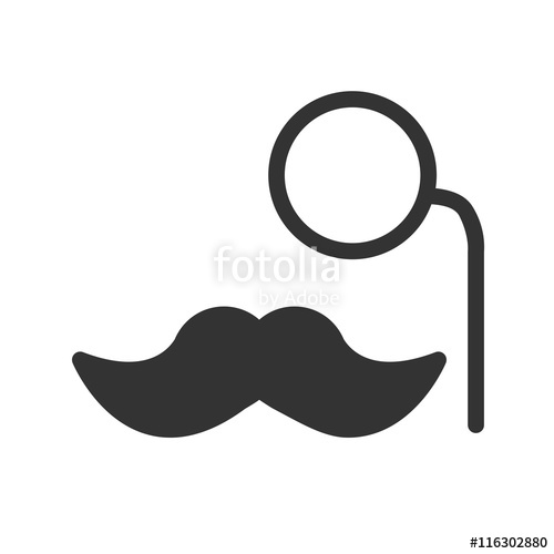 Moustache Silhouette at GetDrawings | Free download