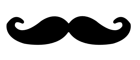 471x203 Svg File Mustache Silhouette Beaoriginal