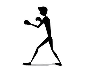 288x240 Search Photos Boxing Silhouette