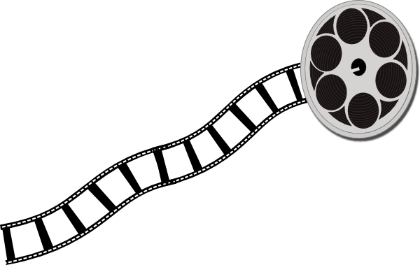 600x379 Movie Reel Movie Film Strip Clip Art Image