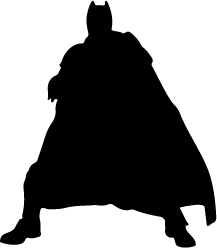 217x248 Batman Silhouette Silhouette Of Batman