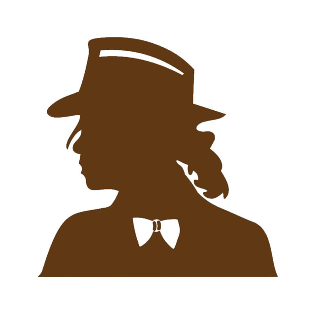 640x640 Famous Movie Star Singer Jackson Silhouette Funny Car Sticker