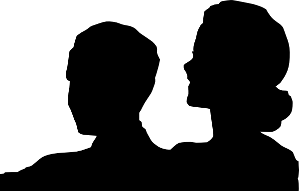 600x383 Mother Son Watching Movie Theater Clip Art