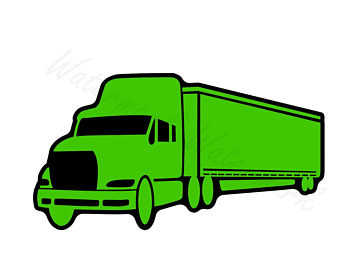 340x270 Semi Truck Svg Etsy