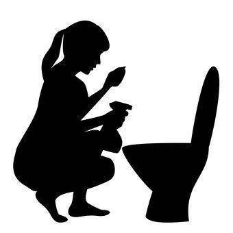 340x340 Free Silhouette Vector Statue Of David