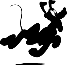 229x223 Pluto Silhouette