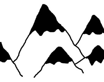340x270 Mountain Vector Etsy
