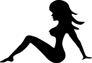 300x207 Mudflap Girl Decal