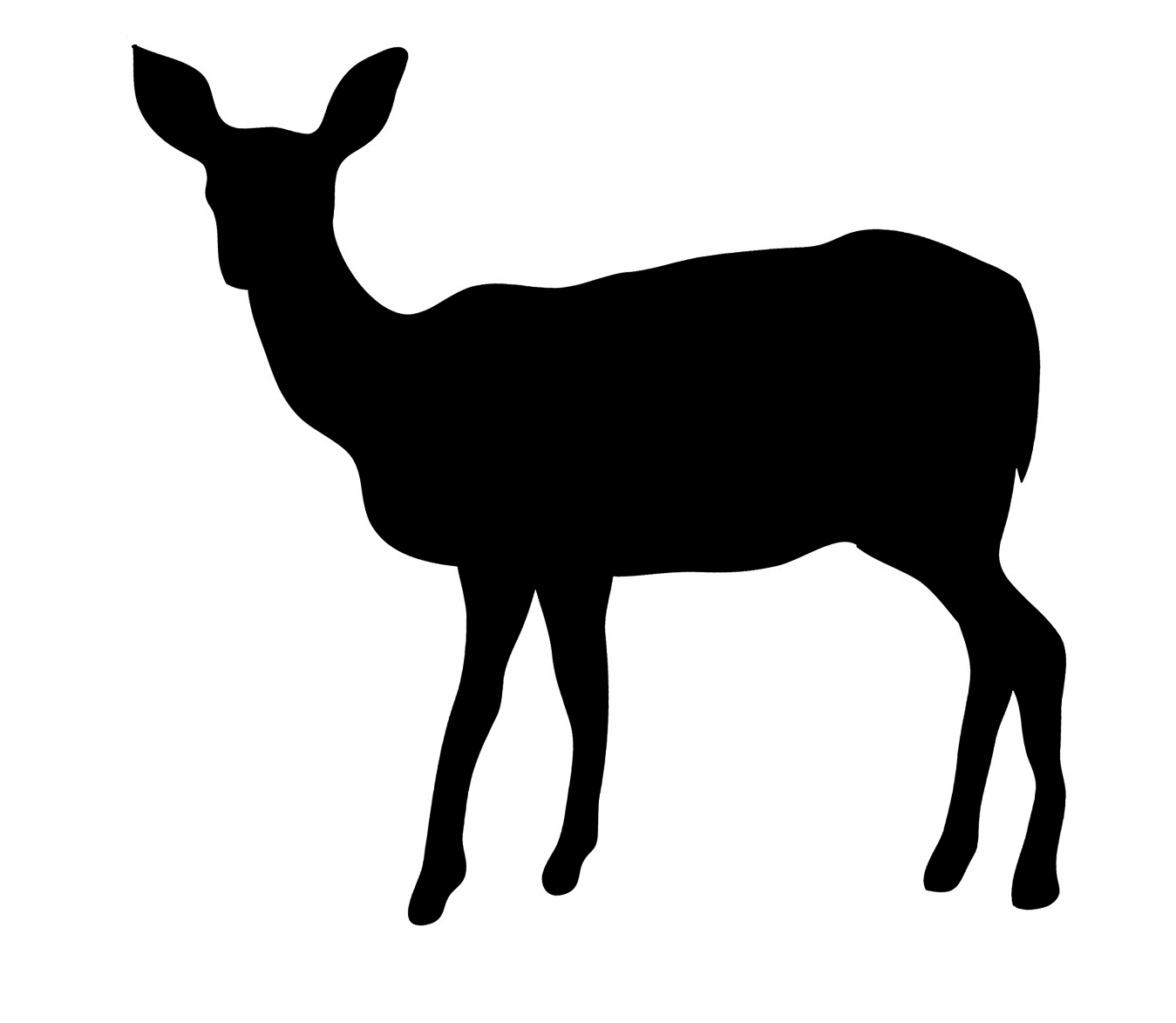1349x1173 Free Deer Silhouette Download Clip Art On Fair Clipart