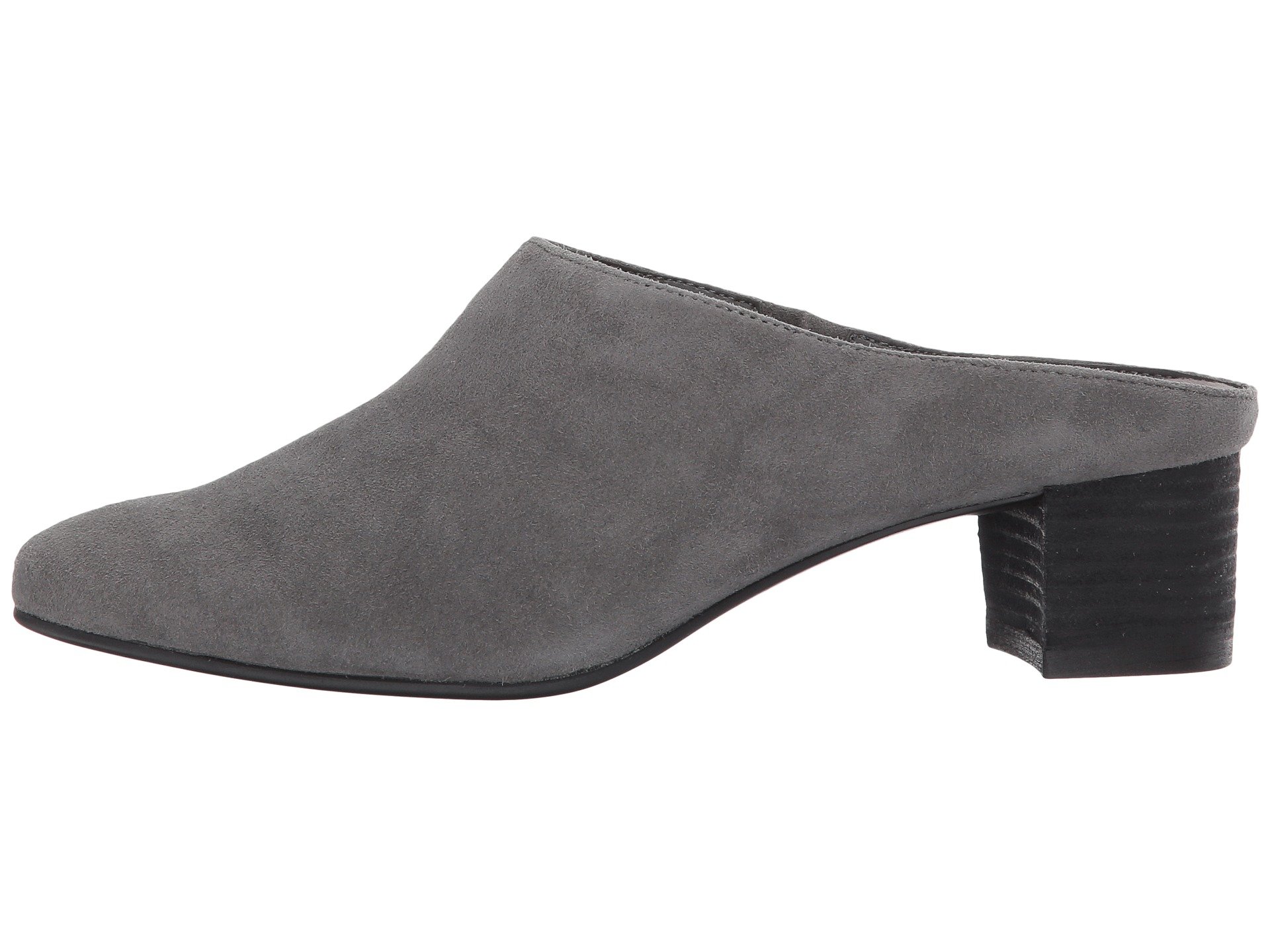 1920x1440 Aerosoles Women's Shoes Crash Pad Dark Gray Suede Leather Or Suede