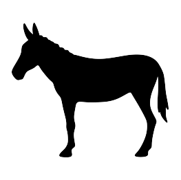 263x262 Mule Silhouette Siluetas, Moldes,dibujos,stencil Parte 3