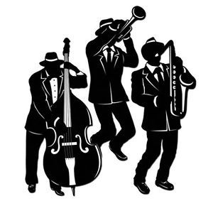 300x300 Jazz Trio Silhouette