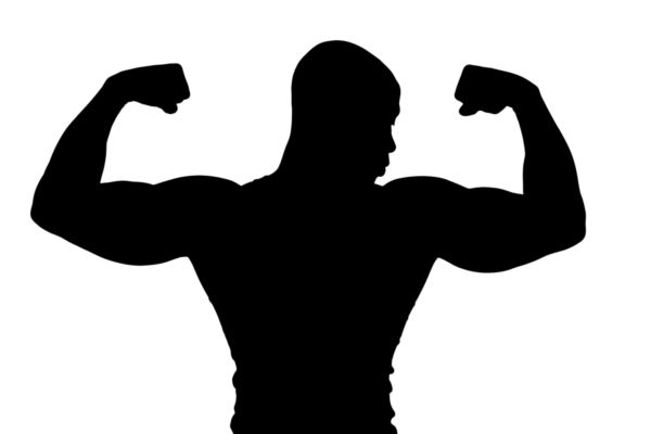 Muscle Silhouette at GetDrawings | Free download