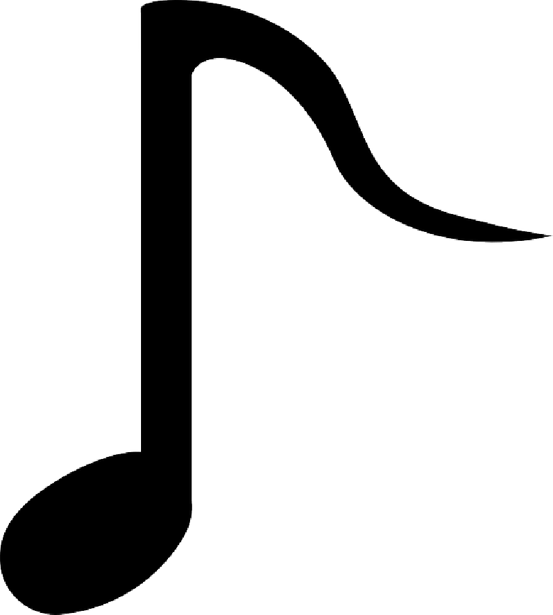 Music Note Silhouette at GetDrawings | Free download