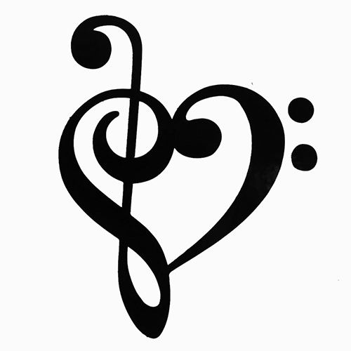 500x500 Music Notes Heart Clip Art Clipart Panda Free Clipart Images