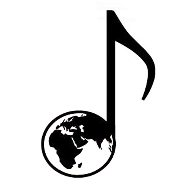 640x640 9.8cm14.5cm Interesting Jazz Band Music Symbol Car Sticker Decor