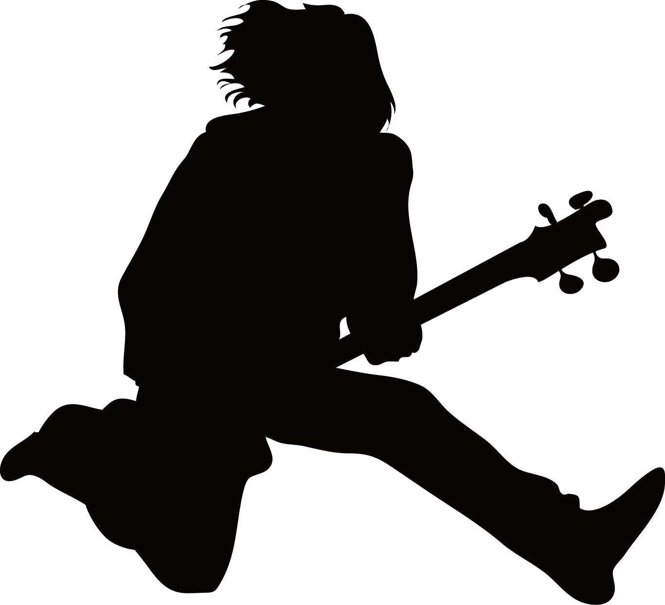1367x1244 Musician Silhouette